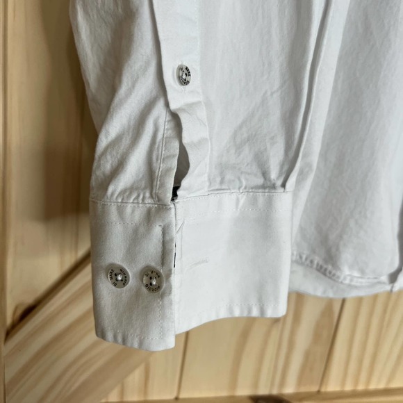 Giorgio Di Mare Ocean International Team White Button Down Shirt Men's - Picture 7 of 10